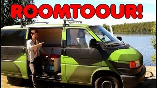 Roomtour von meinem VWBUS [upl. by Akinej324]