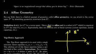 Affine Geometry [upl. by Heilner492]