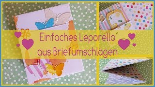 Leporello Tutorial  Anleitung auf deutsch  ‼️ MIT SPRACHFEHLER ‼️ [upl. by Yzeerb]