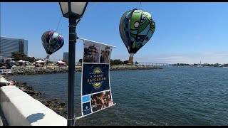 Seaport Village  Harbor Island  San Diego CA  Summer 2024 [upl. by Rosenwald415]