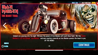 Iron Maiden  The Beast Trail Event  CSR2 [upl. by Anallij838]