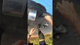 Sealing it up roofing roofer florida construction work job pov solo diy [upl. by Asiuol]