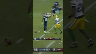 Seahawks vs Packers hailmary nfl explore americanfootball trending cliffhanger [upl. by Ahsatam787]