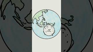 Australia Outsizes the Moon animation art drawing australia [upl. by Notlaw]