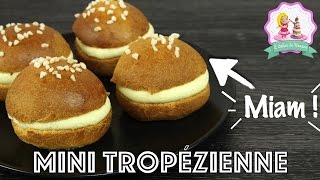 ♡• RECETTE MINI TROPEZIENNE  BRIOCHE MOELLEUSE •♡ [upl. by Ttennej613]