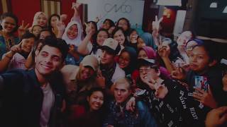 CNCO Promo Tour at JakartaJakarta Promoción de la Gira [upl. by Anihta]