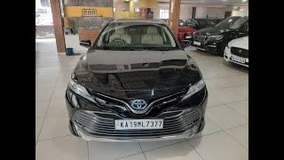 Toyota Camry Hybrid Black 2021 [upl. by Naoma]