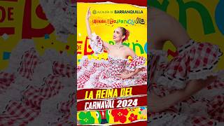 LA REINA DEL CARNAVAL DE BARRANQUILLA 2024 shakira barranquilla colombia carnaval [upl. by Notseh780]