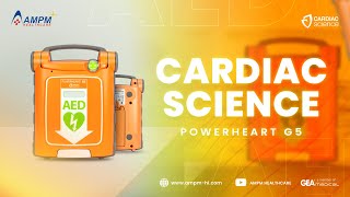 AED Cardiac Science  Powerheart G5 CardiacScience AEDCardiacScience Defibrillator [upl. by Ahsirkal]