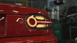 Sequential LED Tail Lights V2 For Miata NAMk1 [upl. by Aimej128]