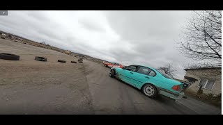 Drift Way Bończa Finał Motoorkiestry 2024 WOŚP Zamość z drona fpv Taxi drift mastershot [upl. by Hassin]