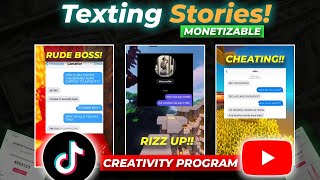 How to Make Chat Story Video for TikTok Creativity Program amp Youtube  Viral Nichehere is how [upl. by Euridice499]