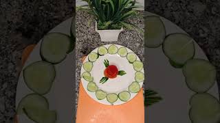 Salad decoration ideas  Food Art  Decoration [upl. by Yerffoj]