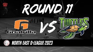 Gorillas v Turtles  Round 11M [upl. by Annahvas]