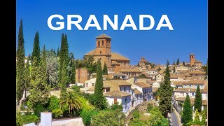 Granada Sehenswürdigkeiten – Andalusien – Spanien  Andalusia Sightseeing  Spain [upl. by Sonahpets7]