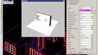 DataCAD X3  Trocando Materiais nas Paredes [upl. by Sommers]