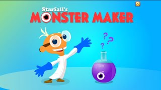 VOLUME  MILILITERS amp LITERS  GRADE 3 MATH  STARFALL MONSTER MAKER [upl. by Gil]