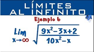 Cálculo de límites aplicando propiedades  Ejemplo 1 [upl. by Wallraff]