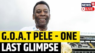 Brazil Bids Final Goodbye To Football Legend Pele  Pele Funeral News  Brazil News  News18 LIVE [upl. by Ellivnarg]