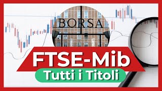 ANALISI TITOLI ITALIANI DEL FTSE MIB 🇮🇹 BUY AND SELL 09032024 [upl. by Gaulin35]