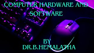 Computer hardware and software [upl. by Dyanna]