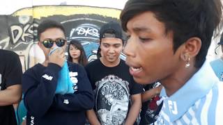 Laglagan Rap Battle League  Lil Bryle Vs Flip One  Freestyle Battle [upl. by Otho827]