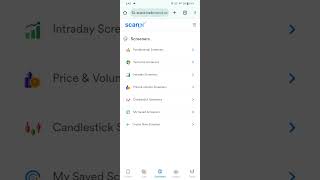 Swing Trading And Intraday Trading Ke Liye Best screener Scan X [upl. by Ehtiaf]