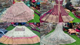 Chickpet Bangalore gowns lehangas ampready to wear sarees 1250 clearance salesingle piece courier [upl. by Felipa]