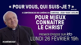 Conférence de Carême du cardinal JeanMarc Aveline 2024  « Pour vous qui suisje  » 14 [upl. by Noyrb]