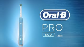 OralB Pro 500 şarjlı diş fırçası [upl. by Enuj]