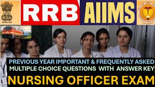 AIIMSRRB Nurses Exam Preparation [upl. by Neiv]