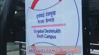 Trip Motilal Nehru college University of Delhi  South Campus Journey Room to college by the metro [upl. by Pond]