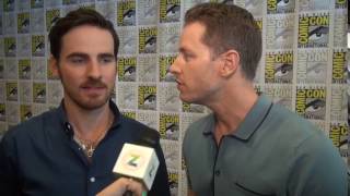 SDCC 2016  Zap2it Interview Josh Dallas amp Colin ODonoghue [upl. by Annabelle408]