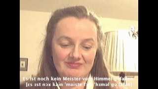 German idioms Es ist noch kein Meister vom Himmel gefallen  Learn German easily [upl. by Cairns]