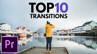 The Top 10 Premiere Pro Transitions You Get For FREE [upl. by Aysa]