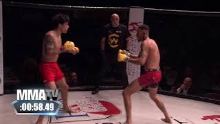 Cage Warriors Academy South East  Himoud vs Dupin [upl. by Riancho]