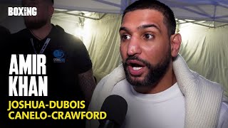 quotCanelo Seems Scared To Fight Crawfordquot  Amir Khan [upl. by Orel]