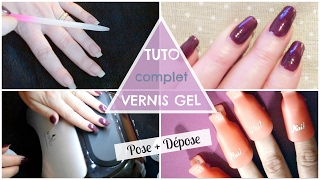 TUTO Vernis Semi Permanent  Pose  Dépose [upl. by Hutchinson807]