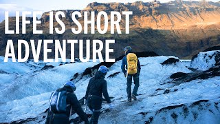 Inside the Glacier Hike Tour in Solheimajokull  Arctic Adventures [upl. by Lexerd]