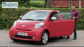 Toyota iQ hatchback review  CarBuyer [upl. by Alil]