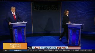 South Florida body language expert reacts to HarrisTrump debate [upl. by Yrdua942]