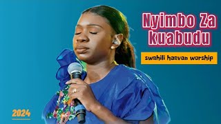 NYIMBO ZA KUABUDUSWAHILI VIDEO WORSHIP SONG NONSTOP 2024 VOL 8 [upl. by Kingdon]