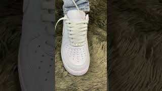 How to Laces Air Force 1 ❗️ If you love shoes what this… Best Way [upl. by Larrej]