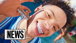 Lil Mosey Shoots “Blueberry Faygo” At TikTok Mansion  Song Stories [upl. by Imoen487]