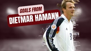 A few career goals from Dietmar Hamann [upl. by Annodas]