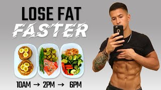 The Best Meal Plan To Lose Fat Faster EAT LIKE THIS [upl. by Anitsirhk30]