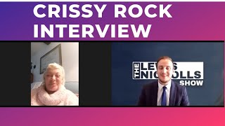 Crissy Rock Interview  Benidorm leaving the show new tour Opens up on Child abuse and more [upl. by Yelich572]