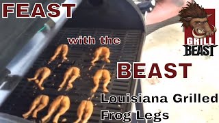 Louisiana Grilled Frog Legs [upl. by Ahsakat]