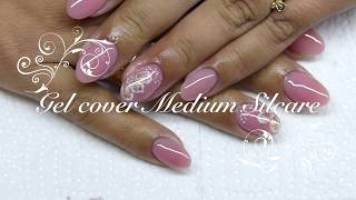 ❤❤❤Gel cover Medium SILCARE💅💅💅💅 [upl. by Noiroc]