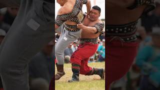 DavharBayars Best Takedowns amp Techniques  Inner Mongolian Wrestling shorts [upl. by Antrim]